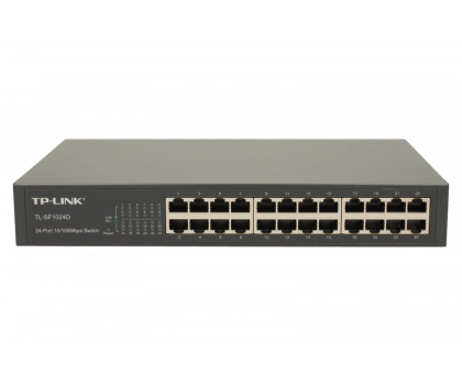 Switch TP-Link 24p TL-SF1024D Rack (24x10/100Mbit)